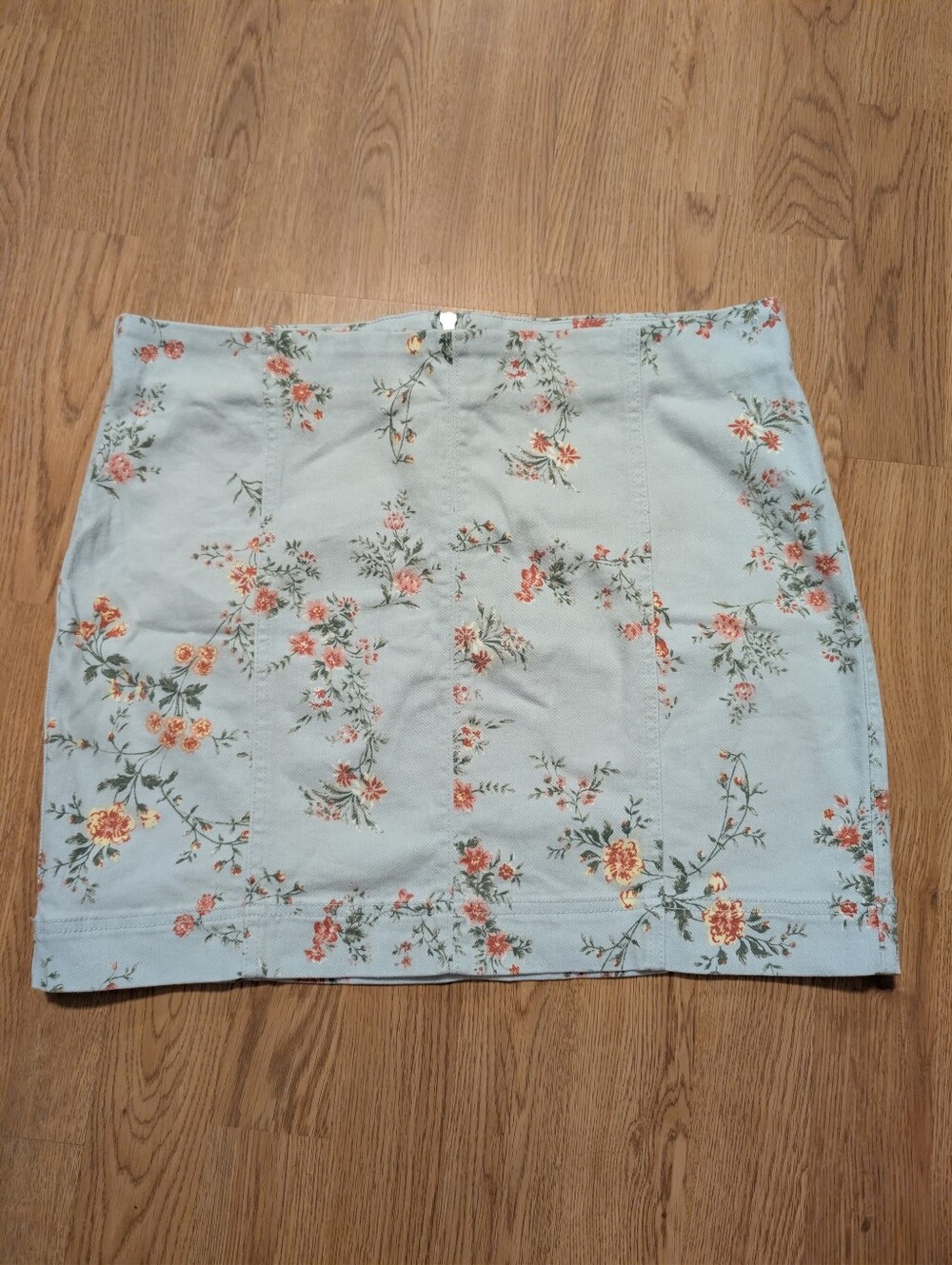 ​🌸 Soho Jeans Floral Denim Mini Skirt - Size 10